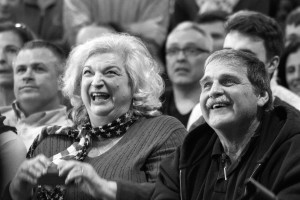 Audience members captivated by Sen. Marco Rubio. Photo by Anna Sortino. 