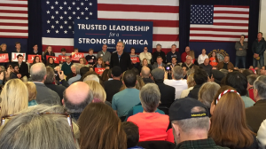More than 900 people showed up to the Jeb Bush Townhall in Bedford, N.H. on Feb. 6