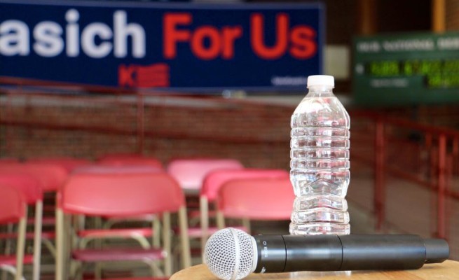 Kasich Town Hall 2/7 in Concord, NH. Photo by Matt Waskiewicz