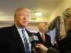 Presidential candidate Donald Trump speaks to guests at the Best Western Plus in Manchester, NH.

"It will reduce the field. There will be some people dropping out... Well I feel really good. We're going to make America great again. That's my whole theme. We have such tremendous support. New Hampshire's an amazing place and I think we're going to do pretty well."

Photo by Sharon Lee