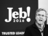 Former governor Jeb Bush speaks at a town hall in Bedford, NH. Photo by Anna Sortino.