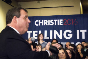 "Telling it like it is" - Governor Christie's campaign slogan. Photo by Anna Sortino.