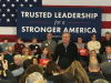 Former Governor Bush spoke with New Hampshire constituents about a variety of issues and answered their questions in a town hall discussion. Photo by Steff Thomas.